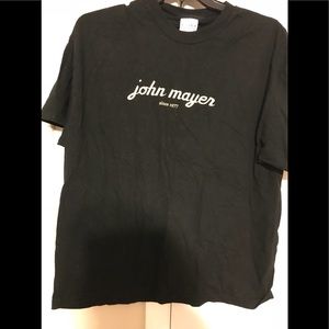 John Mayer concert shirt